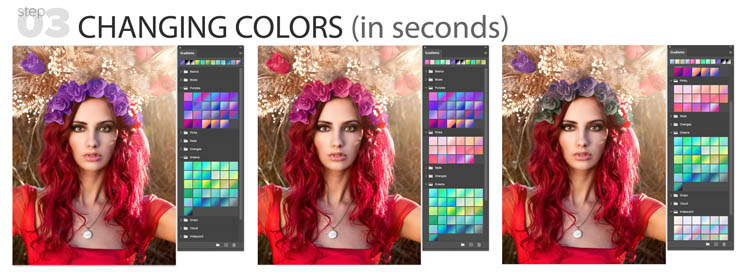 Changing colors in photoshop 2020 with gradients