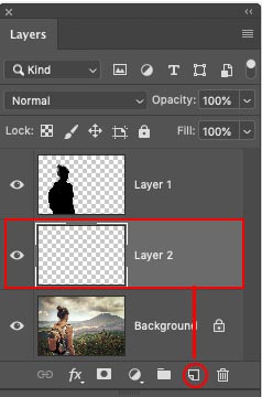 make a new PS layer