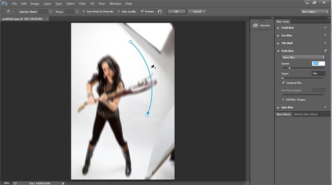 path blur in photoshop tutorial06