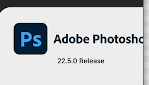 version 22.5 photoshop